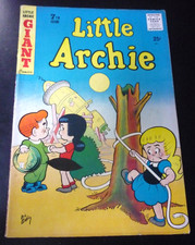 LITTLE ARCHIE #7  (1958)  FINE- Giant issue Comic Book  VERONICA BETTY picture