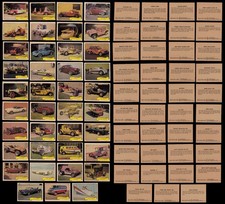 Original 1975 • BARRIS Fleer KUSTOM CARS Stickers (Series 2) Complete Set of 39 picture
