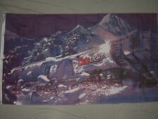 COORS LIGHT SILVER BULLET TRAIN FLAG NEW 3X5FT sign better quality usa seller picture