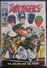 The Avengers #60 VG (Marvel Comics January 1969) picture