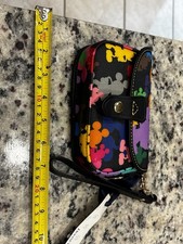 Dooney Bourke Disney Wristlet NWT Mickey Mouse picture