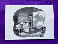 ADDAMS FAMILY THE MUSICAL Logo Postcard_Sticker, Charles Addams ART Card picture