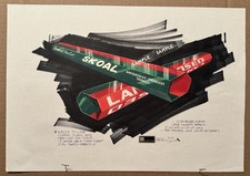 Skoal Red/Green Proposal Sketch/Rendering Of Product Divider @ Checkout picture