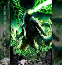 The Horror of Godzilla #1 Earls Glow in Dark Virgin Variant LE 500 Presale 7/29☆ picture