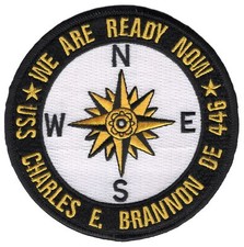 DE-446 USS Charles E. Brannon Patch picture