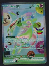 Pokémon TCG Mew ex 158/128 30th Celebrations Anniversary Futuristic Rare picture