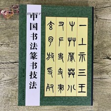 Chinese Calligraphy Seal Script Technique Chinese Classics Practice Copybook picture