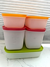 Tupperware Freezer Mates 5 PCS Set Airtight Freezer Storage Containers BPA FREE picture