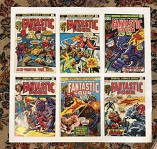 FANTASTIC FOUR LOT OF 18 VF+ BRONZE AGE CLASSIC COMICS #129-150 BEAUTIFUL PAGES picture