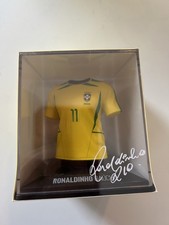 MyJersey  FanCollex The Vault Series Ronaldinho Rare Gold Soccer 2002 Jersey #11 picture