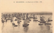 Douarnenez, FRANCE - Masted Fishing Fleet - Brittany picture