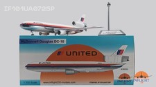 inflight IF101UA0725P United Airlines DC-10-10 N1805U Diecast 1/200 Jet Model picture