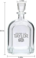 Colonel E.H. Taylor Collectible Whiskey Decanter picture
