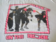 VINTAGE NEW KIDS ON THE BLOCK  Gift For Fan White All Size Shirt picture
