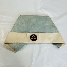 Vintage WWII Nurse Aide Cap Medical Women’s Uniform Officers Dress Hat picture