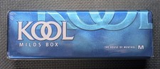 Kool “Menthol Milds Box” VTG Metal Tin New Sealed In Plastic (NO CIGS) picture