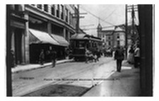 Brownsville Pennsylvania Main Street Standard Postcard picture