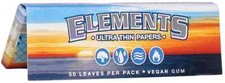 Elements Ultra Thin Rolling Papers NEW-NO Magnet 50/LVS  picture