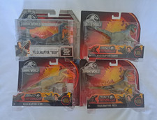 Jurassic World Mattel Raptor Lot Blue Charlie Delta Echo 2017-18 picture