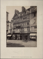 France, Normandy, Saint-Lo, La Maison Dieu, E. Ziégler Vintage Print Print, picture