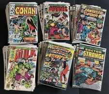 Marvel Comics Bronze Age Lot (51) Hulk Captain America Dr Strange FF Conan Key picture