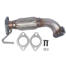 Front Flex Exhaust Pipe for Hyundai Elantra Kia Forte 1.8L 2011‑2016 No O2 Port picture