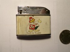 1950's 7-UP SODA with fresh-Up Freddie bird logo pocket lighter picture