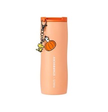 Starbucks Korea x Peanuts 2026 Pumpkin Flowline Stainless Tumbler 473ml 16oz NEW picture