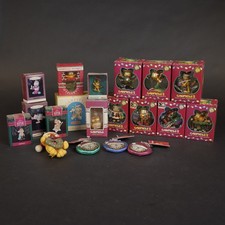 Vintage Garfield Christmas Ornaments Enesco Hallmark and more Lot Of 19 Scarce picture