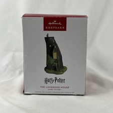 New Hallmark Keepsake 2025 Lovegood House Harry Potter Ornament. Damaged Box picture