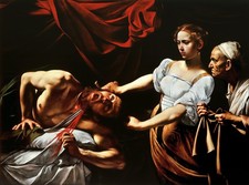Judith Beheading Holofernes Vintage 1599 Art Reprint Wall Art picture