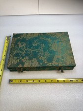 Chinese Calligraphy set in Original Box - 5 Brushes & 8 Pieces Vintage picture