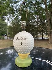 Vintage Wilson Pro Staff Golf ball Lamp Light  Rare Pro Shop Golfball PGA picture