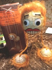 Vintage 1977 Jimmy P. Nut Jimmy Carter Peanut Marionette Puppet Original Box  picture