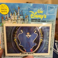 Disney Character Collectible Cards snow white Set #5 #1-18 picture
