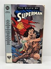RARE The Death of Superman Comic Book 1st Edition Print 1993 good condition picture