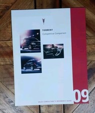 2009 Pontiac Torrent Sales Consultant Competitive Comparison NOS picture