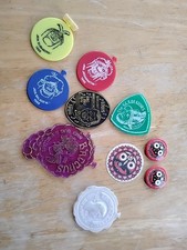 Group Lot Of 10 Mardi Gras Tokens Trinkets Vintage New Orleans picture