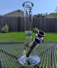 Glass Beaker Water Pipe - Phoenix - 10