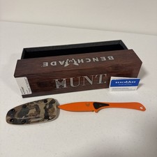 NIB Benchmade Altitude Fixed Blade Knife Orange (15200ORG) S90V Stainless Steel picture