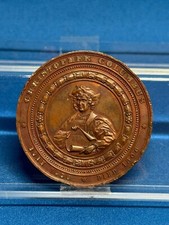 1892–1893 World’s Columbian Exposition Bronze Round – Christopher Columbus picture
