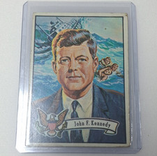 T.C.G. U.S. Presidents John F. Kennedy #34 Non-Sport Trading Card 1963 picture