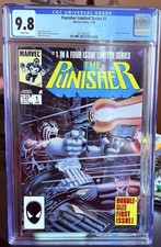 The Punisher Limited Series 1986 Marvel Comics #1, CGC 9.8 picture