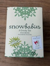 Snowbabies Dr. Seuss “A Grinchy Tale” RARE The Grinch Figurine 2015 Dept56 picture