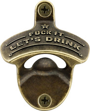 Funny Retro Beer Bottle Top Opener Wall Mounted Rustproof picture