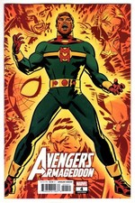 AVENGERS ARMAGEDDON #4 SPOILER VARIANT MICHAEL CHO MIRACLEMAN MARVEL COMIC KEY picture
