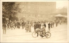 Schenectady New York NY GE Labor Strike c1915 Real Photo Vintage Postcard bhn picture