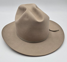 Vintage Stetson 7X Clear Beaver 7 1/4 Shudde Bros George Schoedinger Sr picture