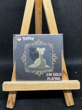 LAPRAS 24k Gold Plated Pokémon Sticker - Korean Striking Popping Candy - NM picture