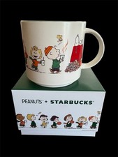 Starbucks x Peanuts Snoopy 14-ounce Ceramic Mug 2026 - Charlie Brown Fall picture